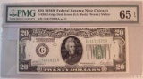 1928 B $20 Silver Certificate
