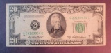 1950 B $20 Federal Reserve Note