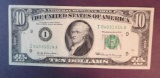 1969 $10 Federal Reserve Note