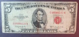 1953 C $5 US Note