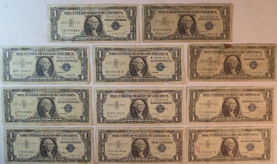 1957 B $1 Silver Certificates