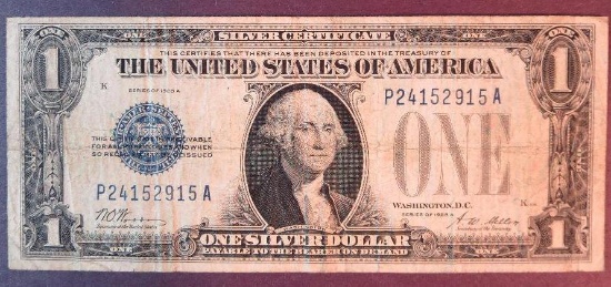 1928 A $1 Silver Certificate