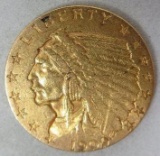 1909 $2.50 Gold Indian