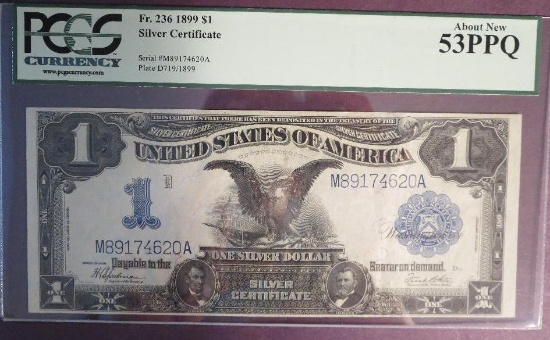 1899 $1 Silver Certificate