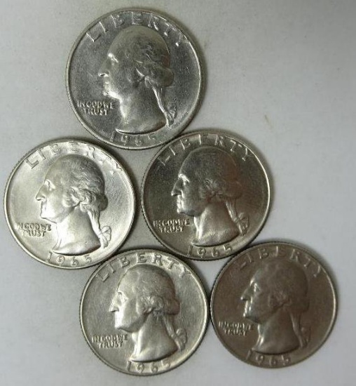 1965-P Washington Quarters