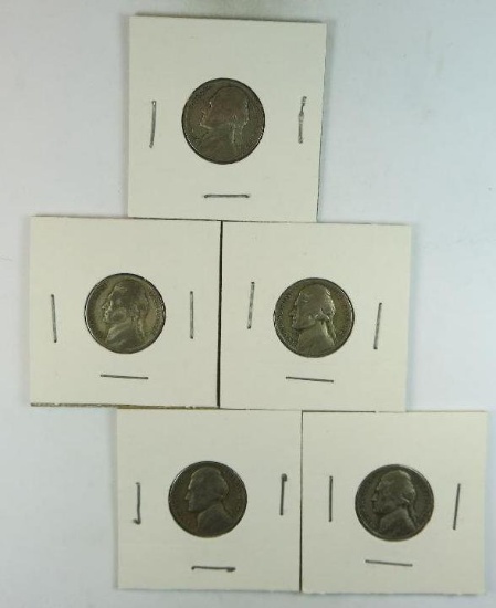 1942 Jefferson Nickels