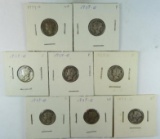 1939-D Mercury Dimes