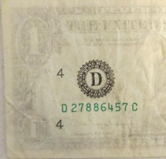 ????? $1 Federal Reserve Note