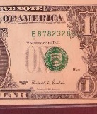 1999 $1 Federal Reserve Note