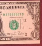 1974 $1 Federal Reserve Note