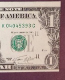 1974 $1 Federal Reserve Note