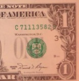 1981 $1 Federal Reserve Note