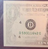 1999 $1 Federal Reserve Note