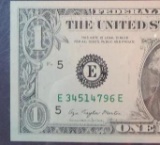 1977 A $1 Federal Reserve Note