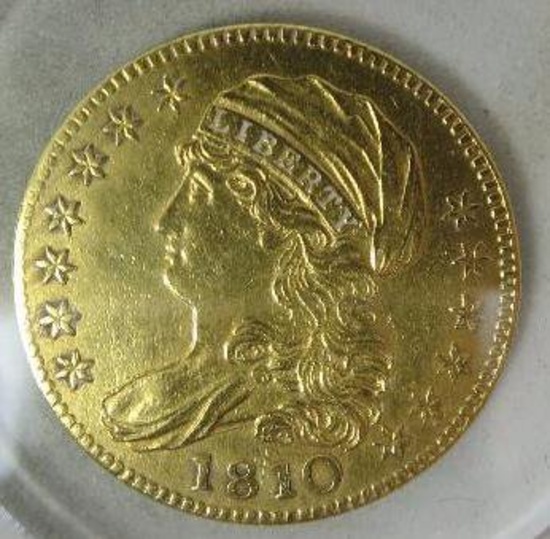 1810 $5 Gold Capped Bust