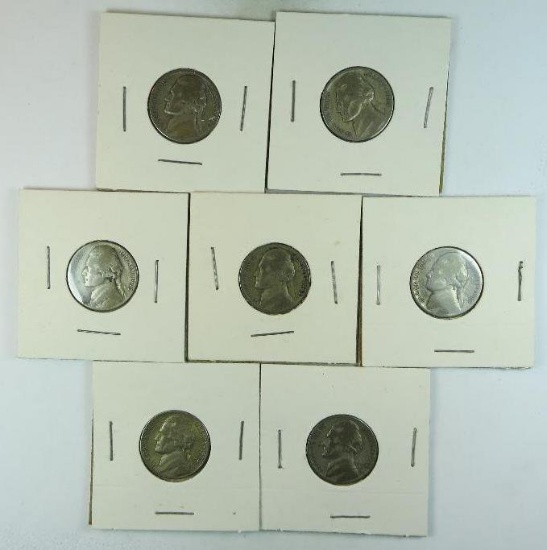 1943-S Jefferson Nickels