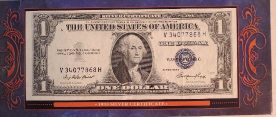 1935 E $1 Silver Certificate