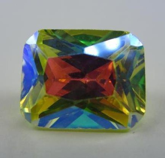 5.63 ct. Canary Yellow Mercury Mystic Topaz pastel color shift