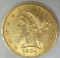 1904 $5 Gold Liberty Head