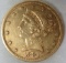 1881-S $5 Gold Liberty Head