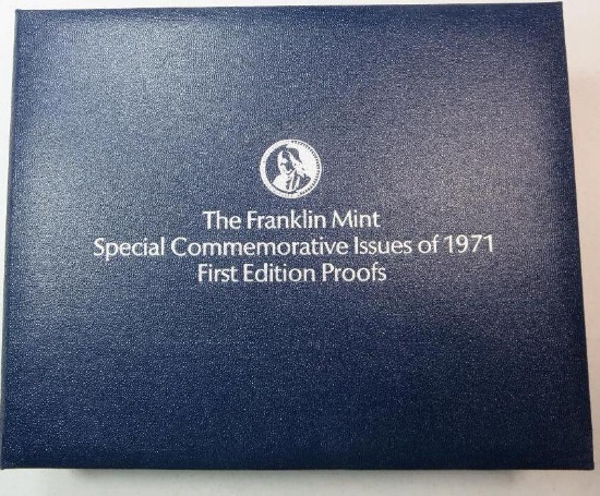 Franklin Mint Special Commemorative Issues 1971 First Edition Sterling Silver