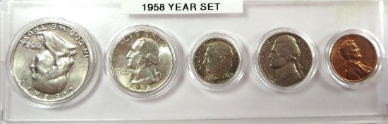 1958 5 pc set in snaptight case