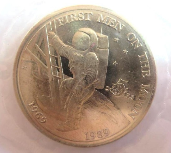 1989 $5 Marshall Islands Coin