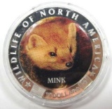 2001 $10 Wildlife of North America Mink