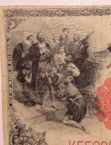 1917 $1 US Note