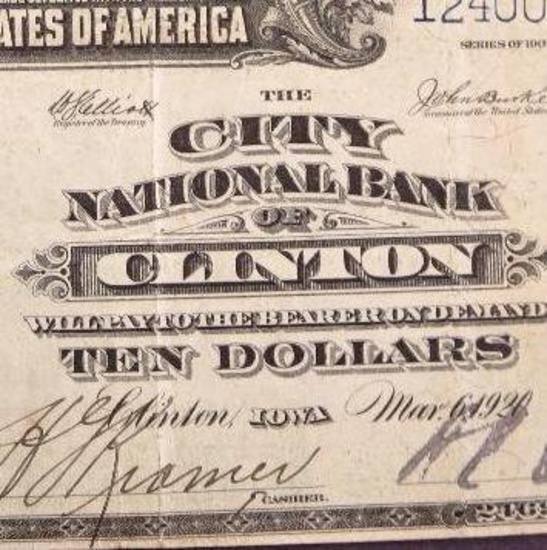 1902 S10 National Currency