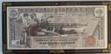 1896 $1 US Currency Note