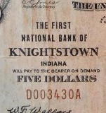 1929 $5 Currency Note