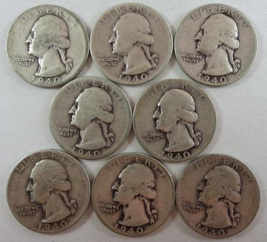 1940 Washington Quarters