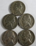 1942 Jefferson Nickels