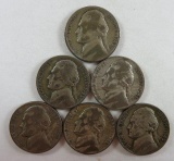 1945 Jefferson Nickels