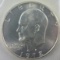 1972 Ike Unc Silver Dollar