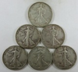1941-1946 Walking Liberty Half Dollars