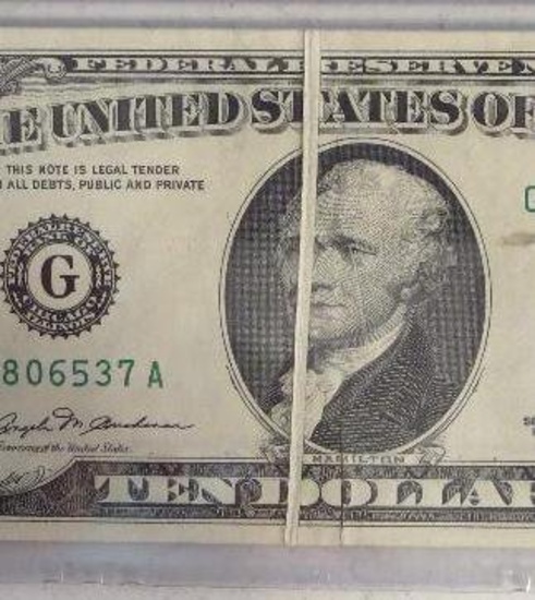 1981 $10 Federal Reserve Note