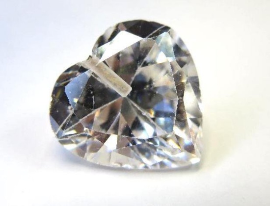 9.57 ct. Colorless Zircon AAA