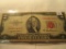 1953 Red Note $2 Bill
