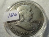 1953D Benjamin Franklin Half Dollar