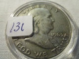 1963D Benjamin Franklin Half Dollar