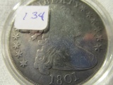 1801 Silver Dollar