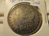 1881CC Morgan Dollar