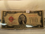 1928 Red Letter $2 Bill
