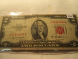 1953 Red Note $2 Bill