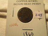 1860 Indian Penny