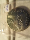2000 Repiblic of Liberia $10 Coin