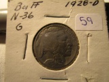 1928D Indian Head Nickel