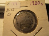 1920S Indian Head Nickel